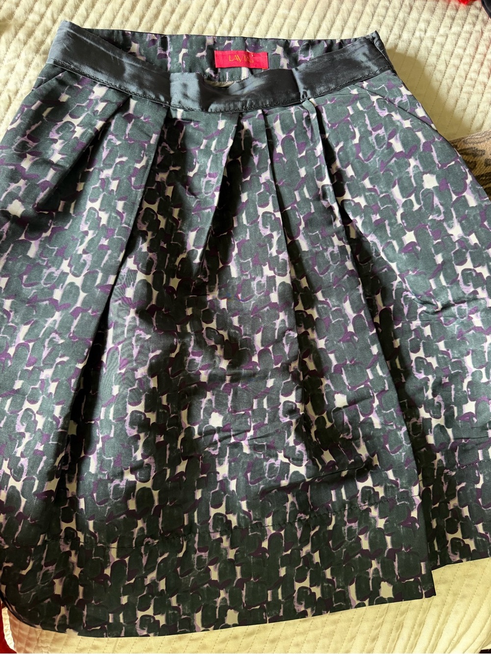 LaVia 18 skirt a-line midi skirt
